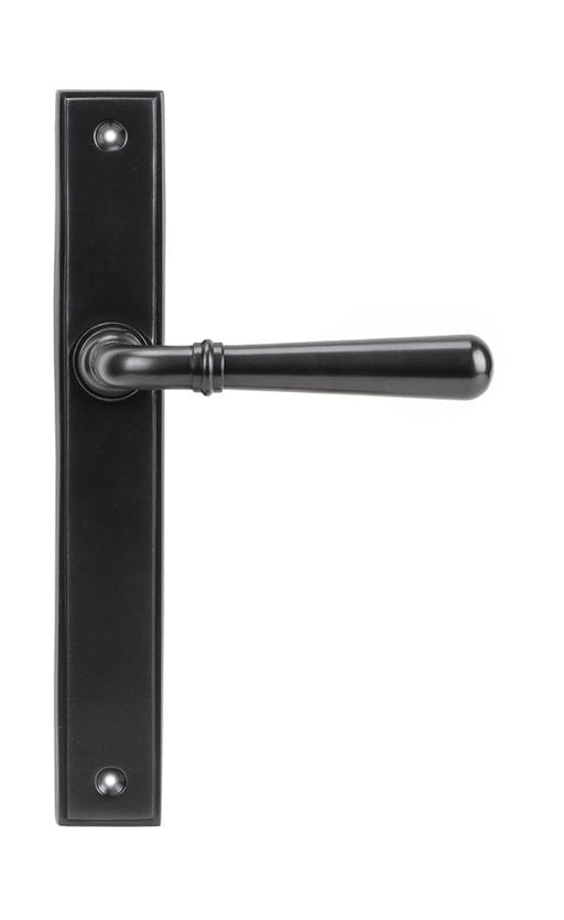 From The Anvil Handles Aged Bronze Newbury Slimline Lever Latch Set