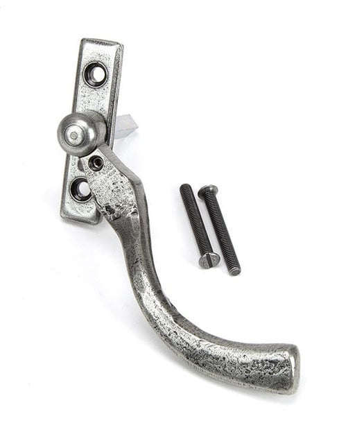 From The Anvil Window Hardware Right Hand Pewter 16mm Peardrop Espag