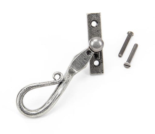 From The Anvil Window Hardware Left Hand Pewter 16mm Shepherd's Crook Espag