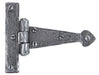 From The Anvil Hinges Pewter Pewter 4" Arrow Head T Hinge (pair)