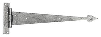 From The Anvil Hinges 15" Pewter Arrow Head T Hinge (pair)