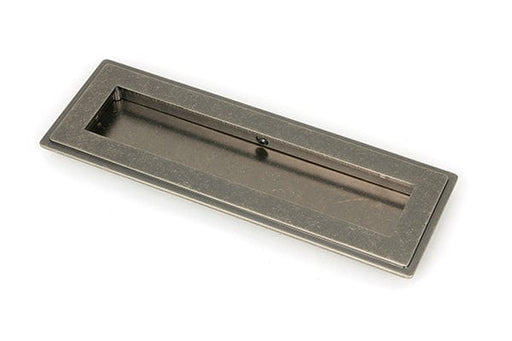 From The Anvil Flush Pull Handles 175mm Pewter  Art Deco Rectangular Pull