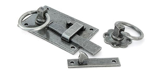 From The Anvil Latches Left Hand Pewter Cottage Latch - LH