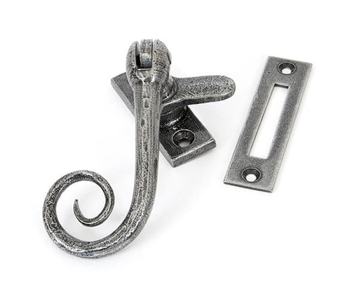 From The Anvil Window Hardware Pewter Pewter Monkeytail Fastener