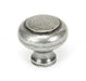 From The Anvil Cupboard Knob Large Pewter Regency Cupboard Knob