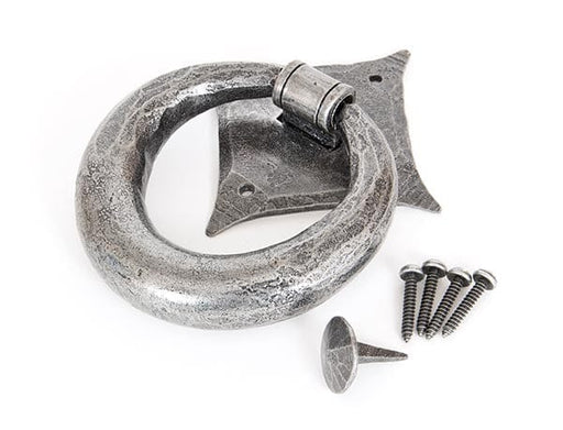 From The Anvil Knockers Pewter Pewter Ring Door Knocker