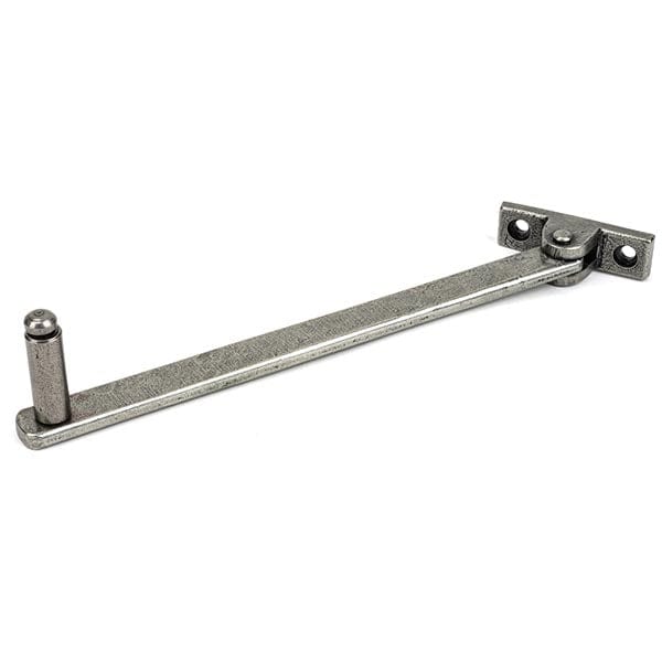 From The Anvil Window Hardware 8" Pewter Roller Arm Stay