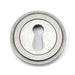 From The Anvil Escutcheons Art Deco Pewter Round Escutcheon