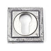 From The Anvil Escutcheons Square Pewter Round Euro Escutcheon