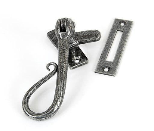 From The Anvil Window Hardware Pewter Pewter Shepherd's Crook Fastener