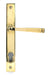 From The Anvil Multi Point Locks Slimline Polished Brass Avon Slimline Lever Espag. Lock Set