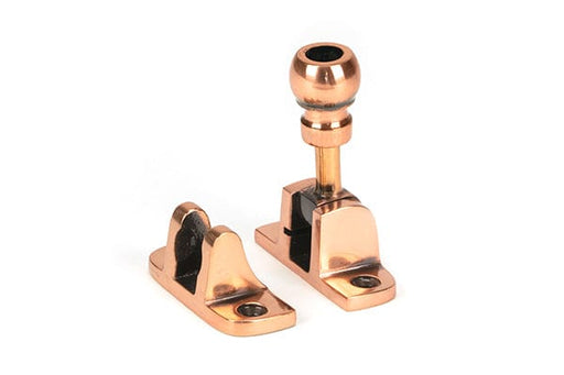 From The Anvil Window Hardware Mushroom Radiused Polished Bronze Mushroom Brighton Fastener (Radiused)