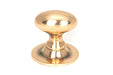 From The Anvil Cupboard Knob 33mm Polished Bronze Oval Cupboard Knob