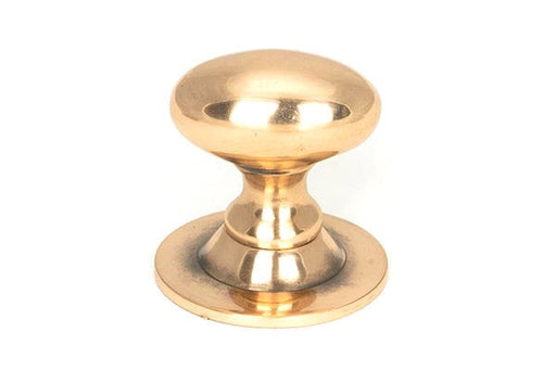 From The Anvil Cupboard Knob 33mm Polished Bronze Oval Cupboard Knob