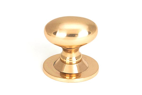 From The Anvil Cupboard Knob 40mm Polished Bronze Oval Cupboard Knob