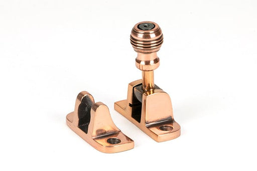 From The Anvil Window Hardware Prestbury Radiused Polished Bronze Prestbury Brighton Fastener (Radiused)