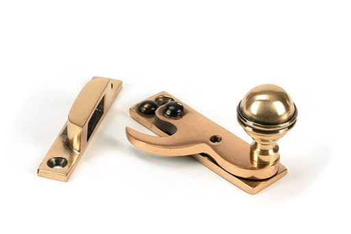 From The Anvil Window Hardware Sash Hook Polished Bronze Prestbury Sash Hook Fastener