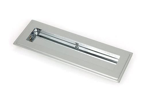 From The Anvil Flush Pull Handles 175mm Polished Chrome  Art Deco Rectangular Pull