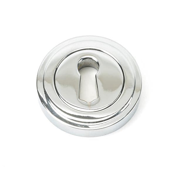 From The Anvil Escutcheons Polished Polished Chrome Round Escutcheon