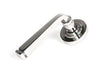 From The Anvil Handles Plain Polished Marine SS (316) Avon Round Lever on Rose Set (Plain) - Unsprung