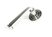 From The Anvil Handles Art Deco Polished Marine SS (316) Avon Round Lever on Rose Set (Plain) - Unsprung