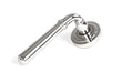 From The Anvil Handles Art Deco Polished Marine SS (316) Newbury Lever on Rose Set