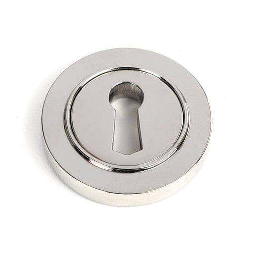 From The Anvil Escutcheons Plain Polished Marine SS (316) Round Escutcheon