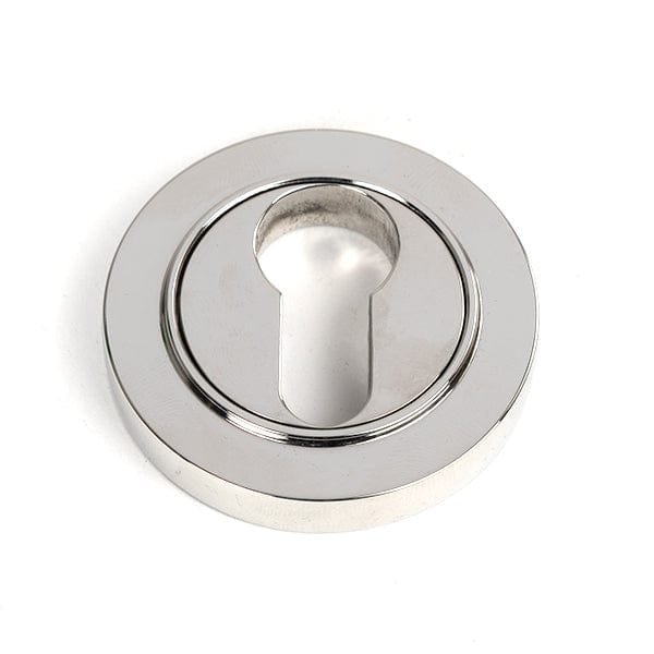 From The Anvil Escutcheons Plain Polished Marine SS (316) Round Euro Escutcheon