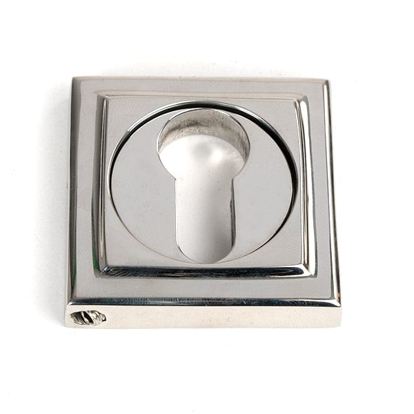 From The Anvil Escutcheons Square Polished Marine SS (316) Round Euro Escutcheon