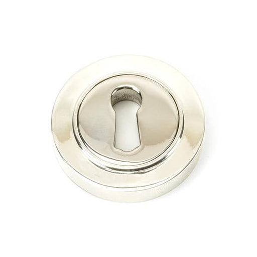 From The Anvil Escutcheons Plain Polished Nickel Round Escutcheon