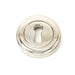 From The Anvil Escutcheons Polished Polished Nickel Round Escutcheon