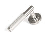 From The Anvil Handles Plain Satin Marine SS (316) Brompton Lever on Rose Set