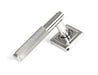 From The Anvil Handles Square Satin Marine SS (316) Brompton Lever on Rose Set