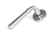 From The Anvil Handles Plain Satin Marine SS (316) Newbury Lever on Rose Set