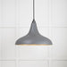 From The Anvil Lighting Bluff Smooth Brass Frankly Pendant