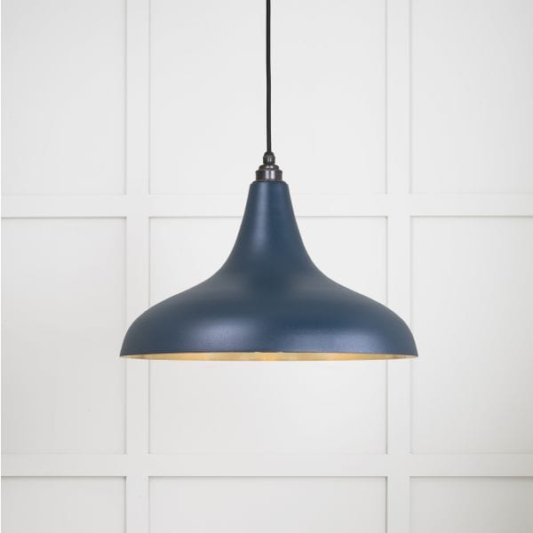 From The Anvil Lighting Dusk Smooth Brass Frankly Pendant