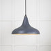 From The Anvil Lighting Slate Smooth Brass Frankly Pendant