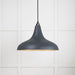 From The Anvil Lighting Soot Smooth Brass Frankly Pendant