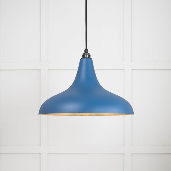 From The Anvil Lighting Upstream Smooth Brass Frankly Pendant