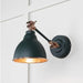 From The Anvil Lighting Dingle Smooth Copper Brindley Wall Light