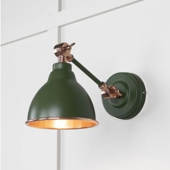 From The Anvil Lighting Heath Smooth Copper Brindley Wall Light