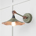 From The Anvil Lighting Tump Smooth Copper Flora Wall Light