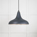 From The Anvil Lighting Soot Smooth Nickel Frankly Pendant