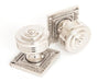 From The Anvil Knobs Polished Nickel Tewkesbury Square Mortice Knob Set