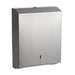 MWS Dispensors Hand Towel Dispensers Intro Brushed Stainless Hand Towel Dispenser