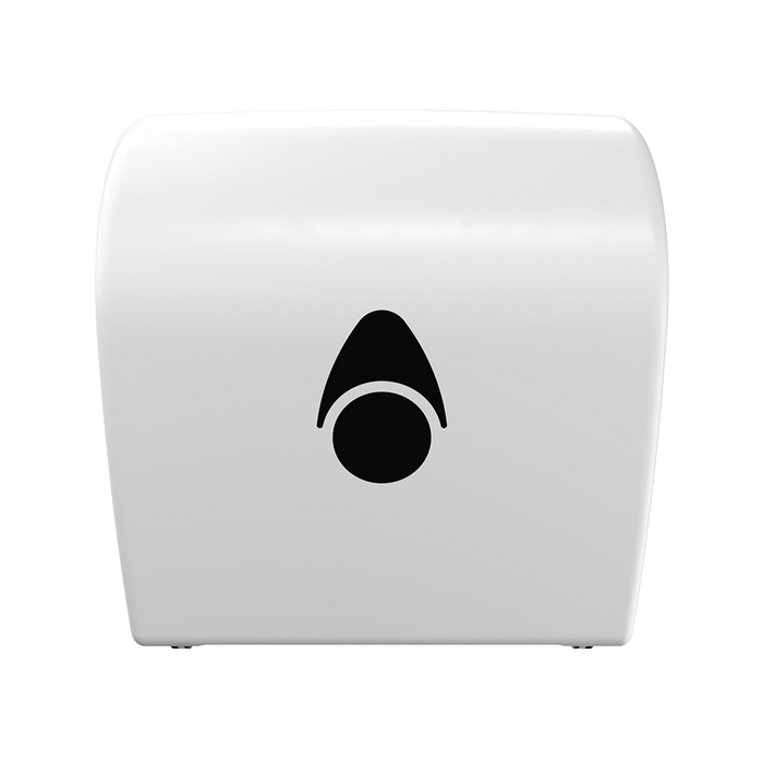 MWS Dispensors Paper Dispensers Myriad White Autocut Paper Dispenser