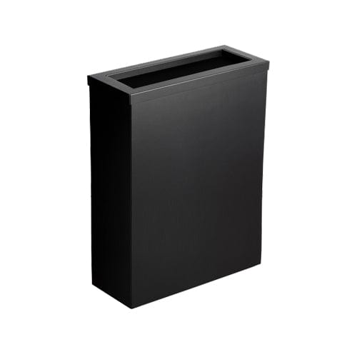 MWS Dispensors Waste Bins Opal Matte Black 30 Litre Sanitary Waste Bin