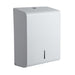 MWS Dispensors Hand Towel Dispensers Opal White Steel Hand Towel Dispenser