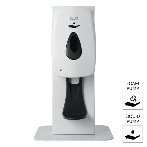 MWS Dispensors Soap Dispenser Opal White Wall Mounted Large Mask Dispenser