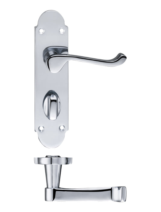 Project Oxford Lever on Bathroom Backplate - 168mm x 42mm